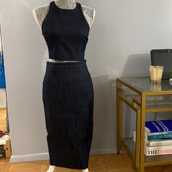 Elizabeth and James Denim Coord Set - Picture 1 of 7